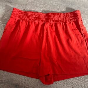 Red Women's Shorts